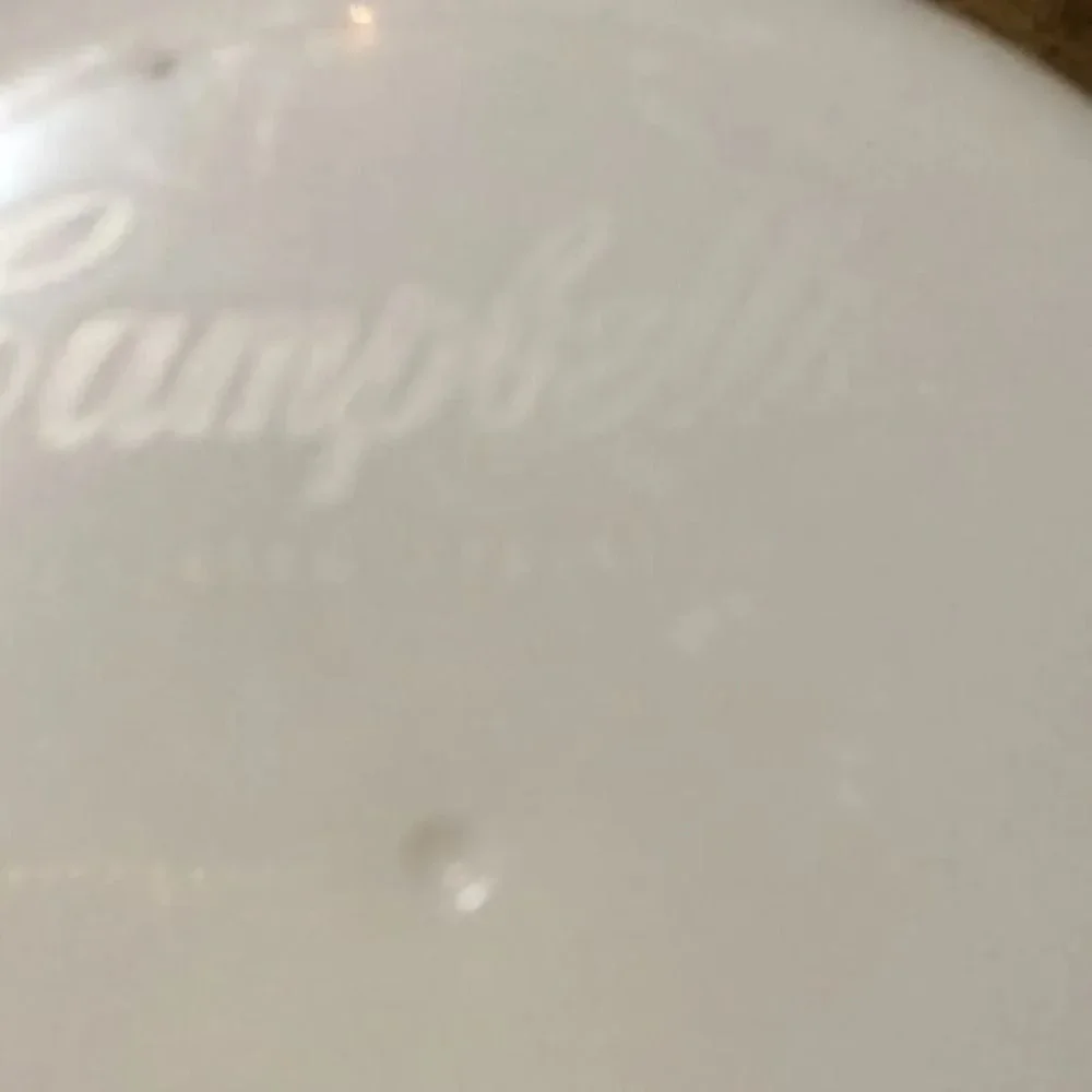 Vintage Campbells Soup Red Plastic Container‎ Storage Jar Collectible